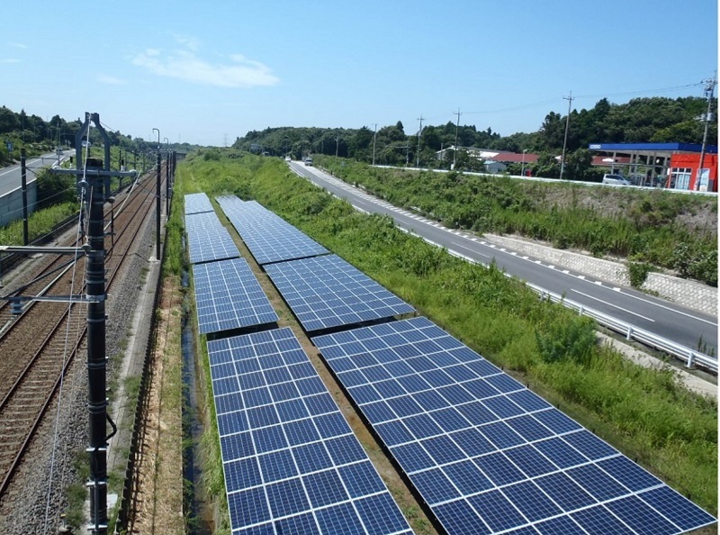 Компания Sparx Group построила самую длинную солнечную электростанцию в Японии