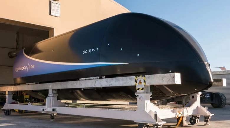 Капсулу Virgin Hyperloop One удалось разогнать до скорости почти 400 км/ч
