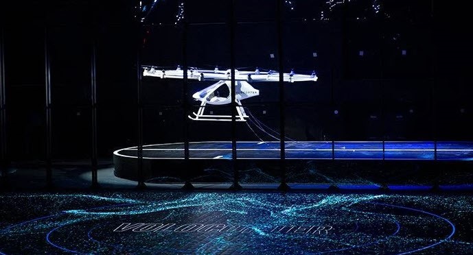 Intel представила Volocopter — прототип летающего автомобиля