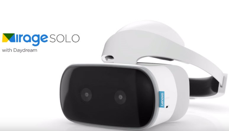 Представлена автономная VR-гарнитура Lenovo Mirage Solo