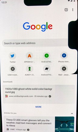 У смартфона Google Pixel 3 XL появилась вторая «бровь»