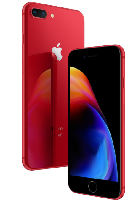 Смартфоны iPhone 8 и iPhone 8 Plus стали доступны в красном цвете
