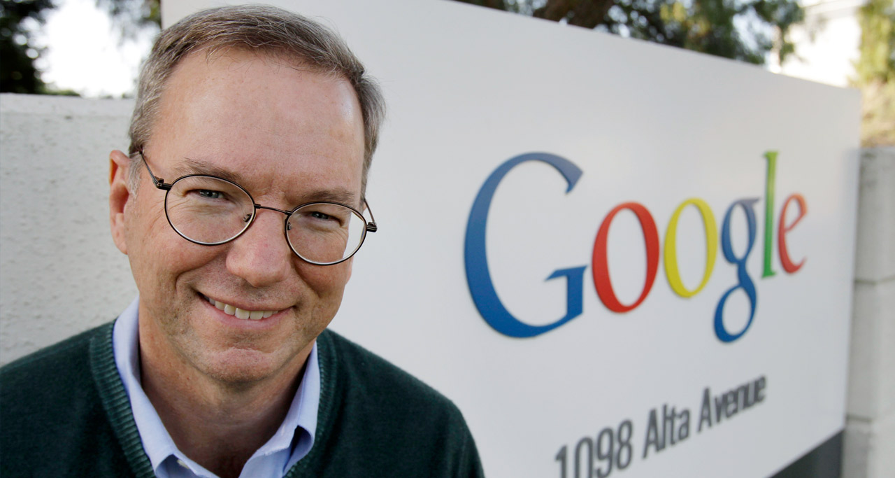 Генеральный директор Google Эрик Шмидт уходит в отставку