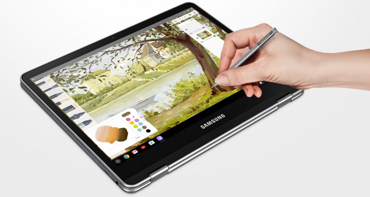 Samsung Chromebook Pro — металлический корпус и поддержка пера Wacom