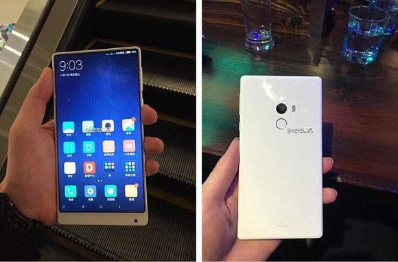 Xiaomi представила белую модель безрамочного смартфона Mi MIX