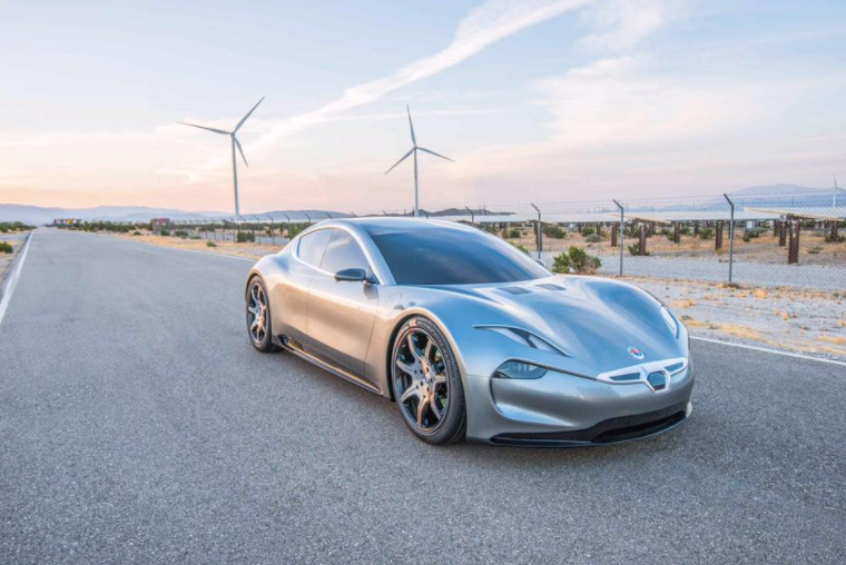 Fisker готовится представить электромобиль, который будет заряжаться всего за минуту