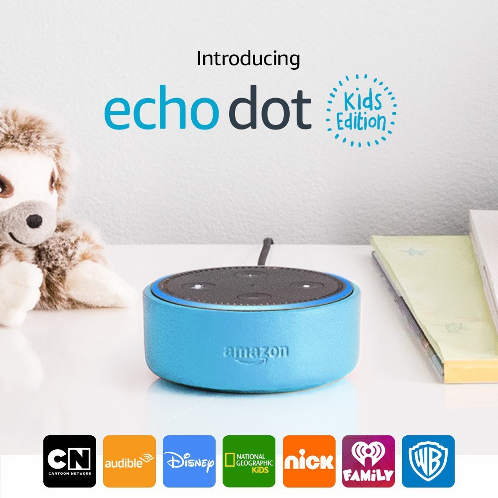 Amazon выпустила умную колонку Echo Dot Kids Edition