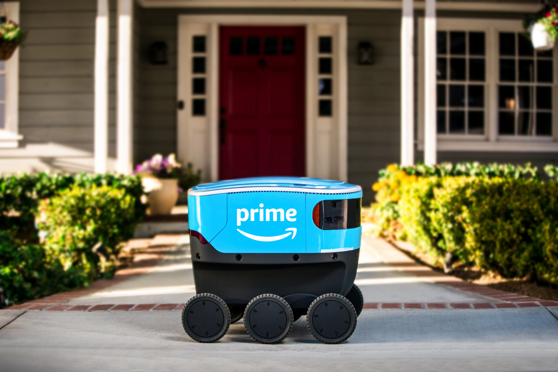 Amazon тестирует роботов для доставки заказов Scout