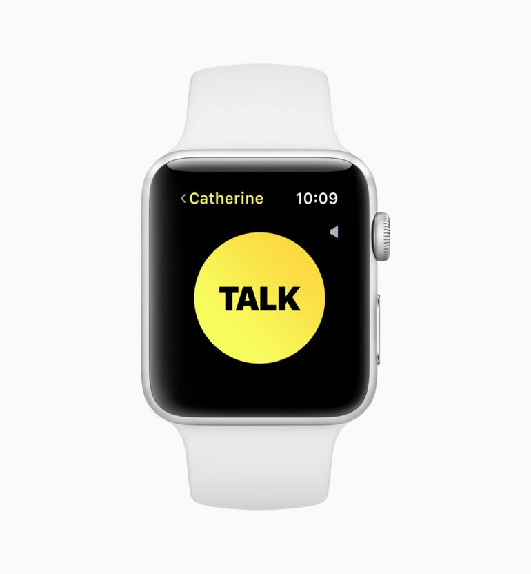 Функция рации снова активна для часов Apple Watch