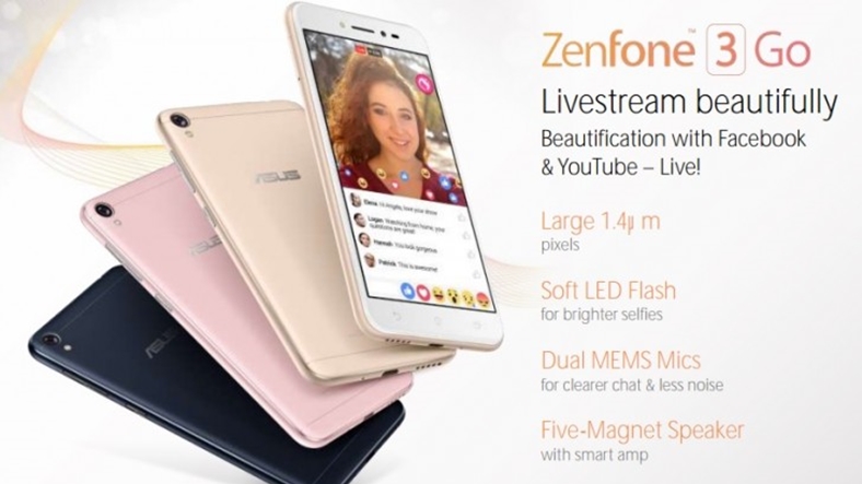 На выставке MWC Asus представит бюджетный смартфон ZenFone 3 Go