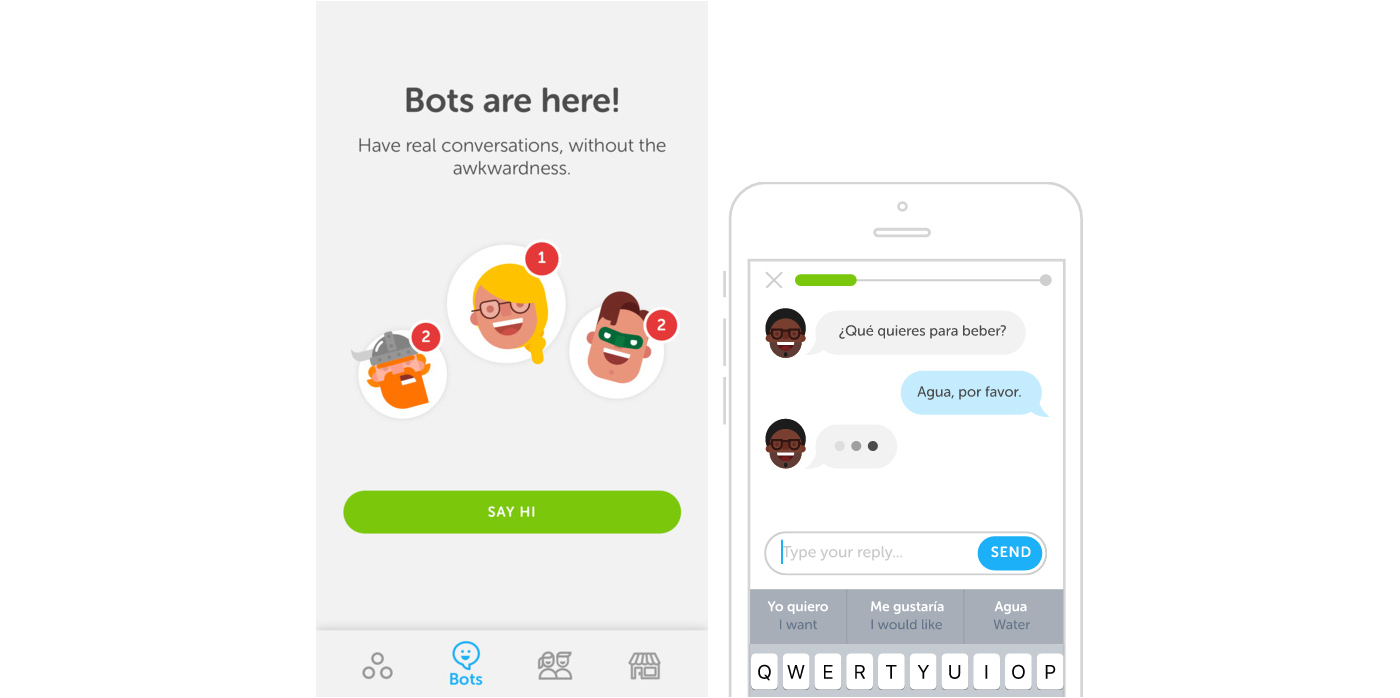 Duolingo добавляет чат-ботов, чтобы помочь вам выучить иностранный язык