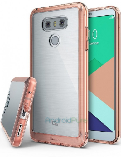 Появились новые фото смартфона LG G6 в чехле Ringke