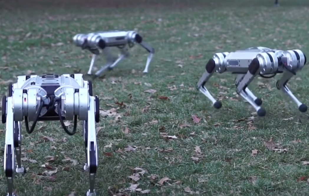 Разработчики Массачусетского технологического института опубликовали видео, где мини-роботы Mini Cheetah делают сальто
