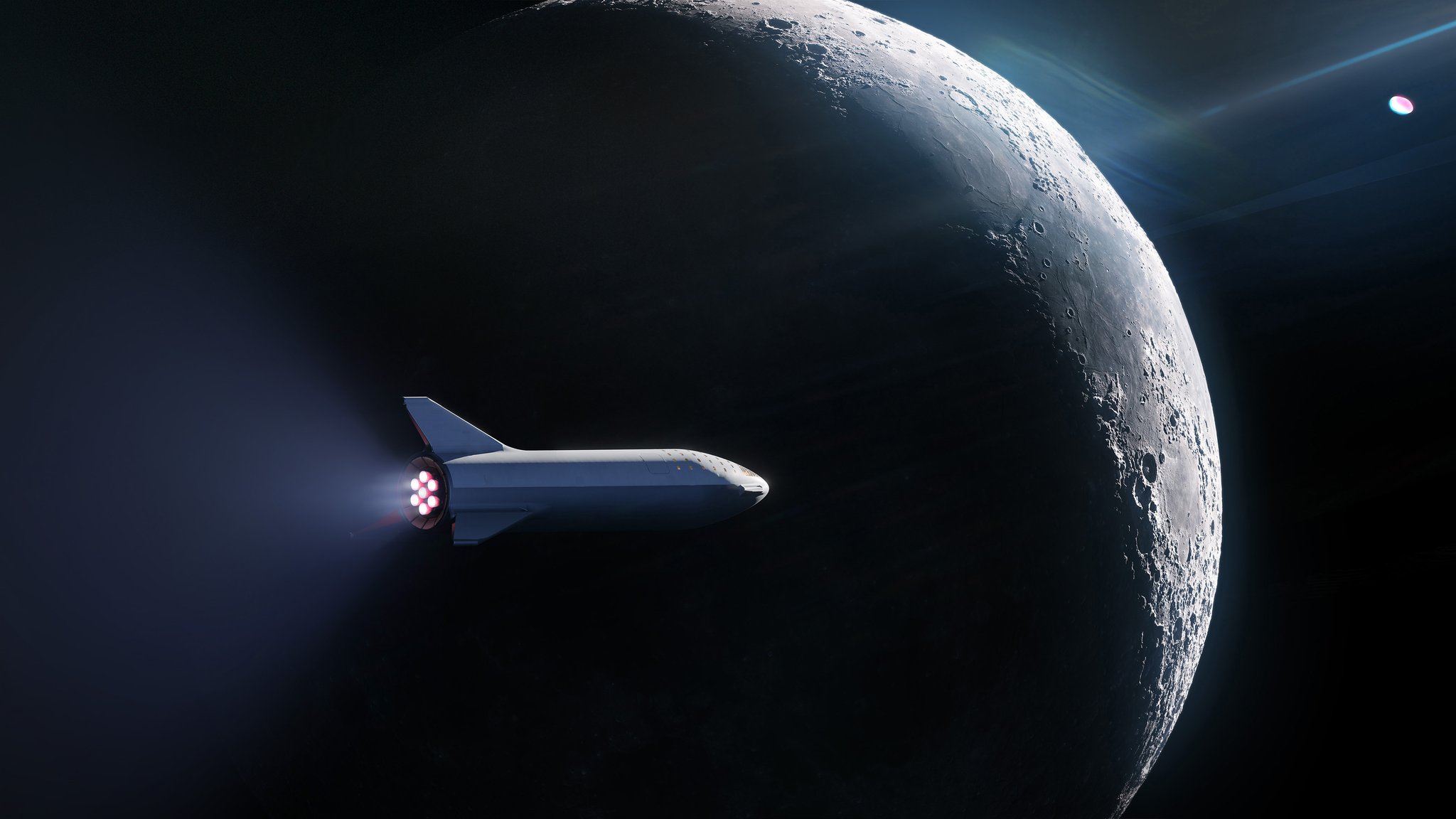 17 сентября SpaceX назовет имя первого космического туриста, который совершит полет вокруг Луны