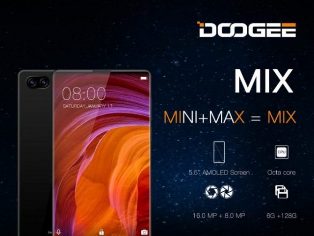 Новый смартфон Doogee практически полностью копирует Xiaomi Mi Mix
