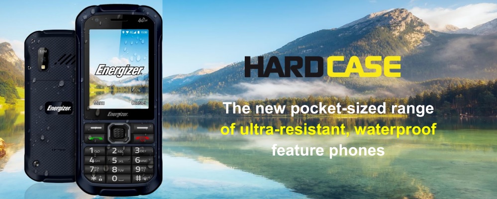 Energizer представила линейку прочных телефонов HardCase