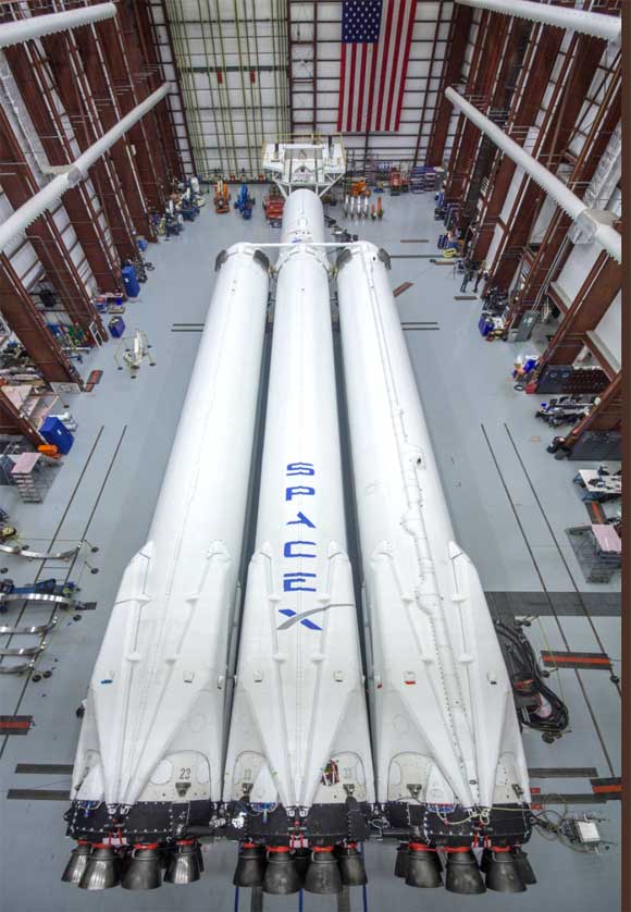 Грузоподъемная ракета-носитель Falcon Heavy будет запущена 6 февраля