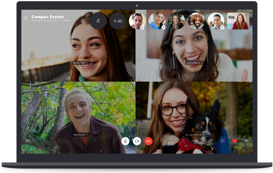 Теперь Skype поддерживает до 50 пользователей при совершении группового звонка