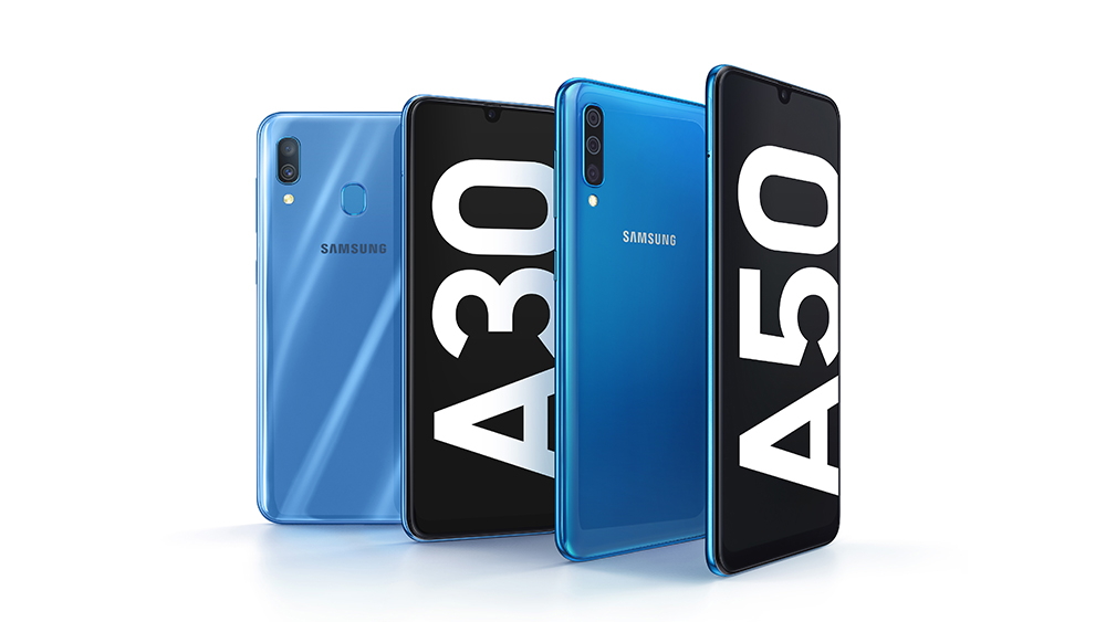 Представлены смартфоны среднего уровня Samsung Galaxy A30 и Galaxy A50