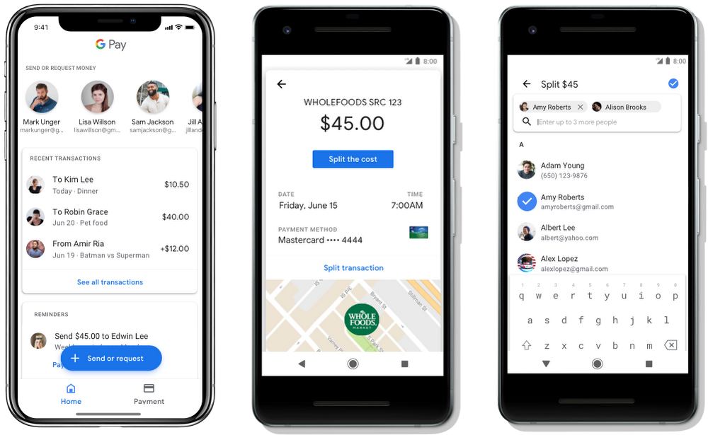 В Google Pay теперь можно переводить средства