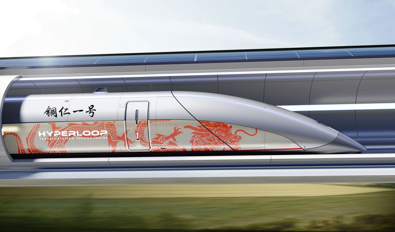Hyperloop Transportation Technologies построит линию в Китае