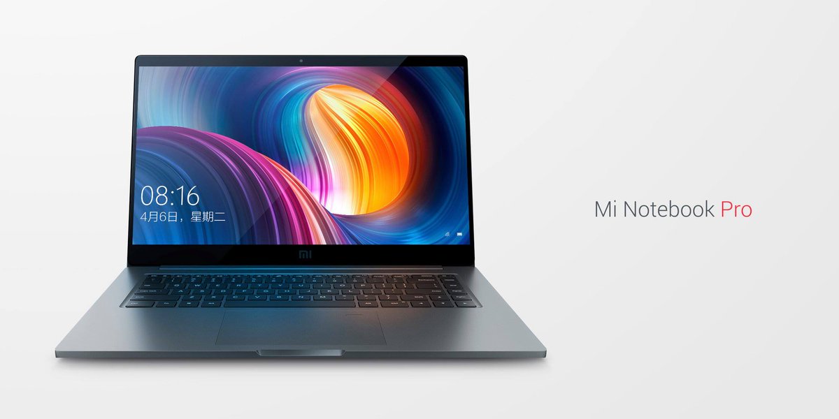Представлен ноутбук Xiaomi Mi Notebook Pro