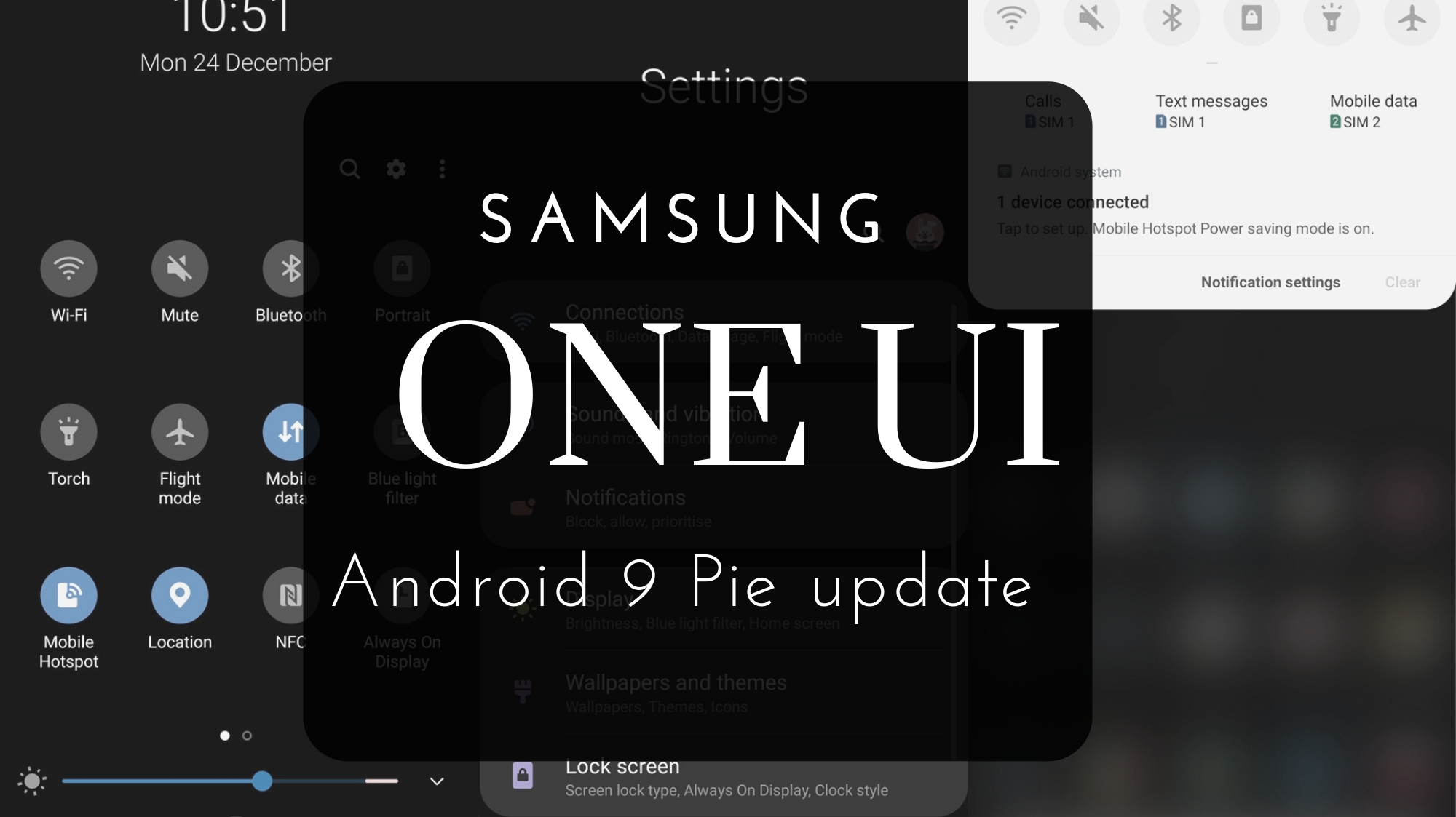 Для смартфонов Samsung Galaxy S9 и Galaxy S9+ стала доступна прошивка One UI на базе Android Pie