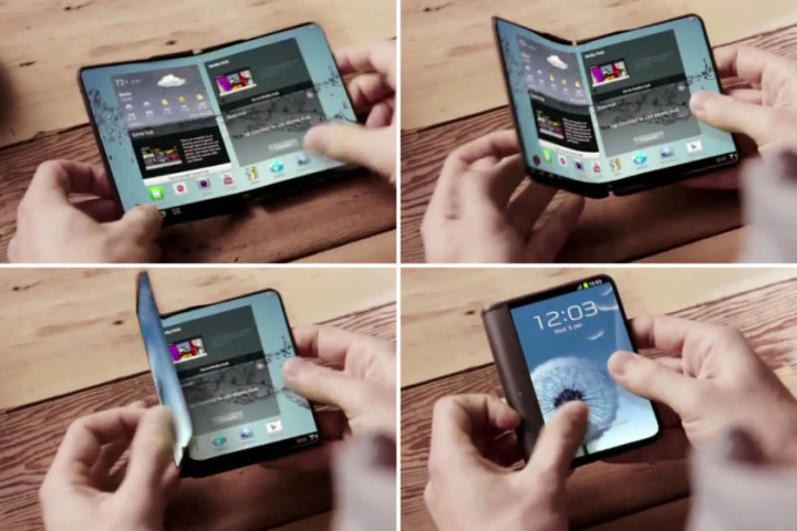 По слухам, Samsung продемонстрирует прототип складного смартфона на MWC 2017