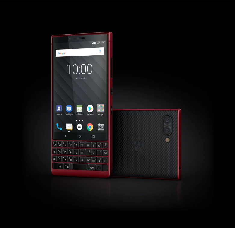 Представлен смартфон BlackBerry KEY2 Red Edition