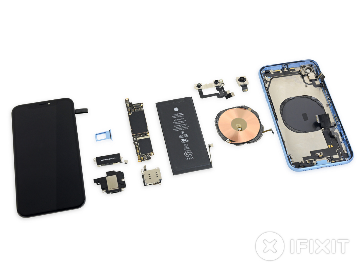 iFixit оценили ремонтопригодность смартфона iPhone XR