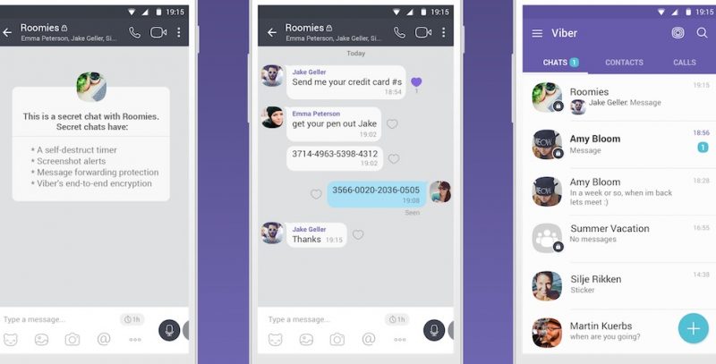 В Viber для IOS добавляется функция исчезающих диалогов