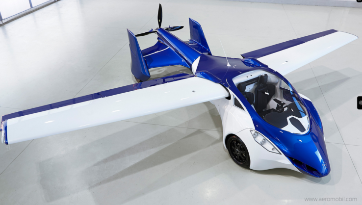 AeroMobil получила финансирование и готовится представить летающий автомобиль