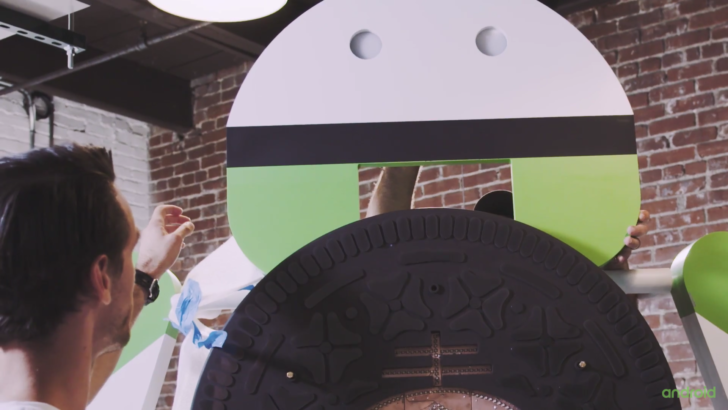 Подробности создания и открытия робота Android Oreo