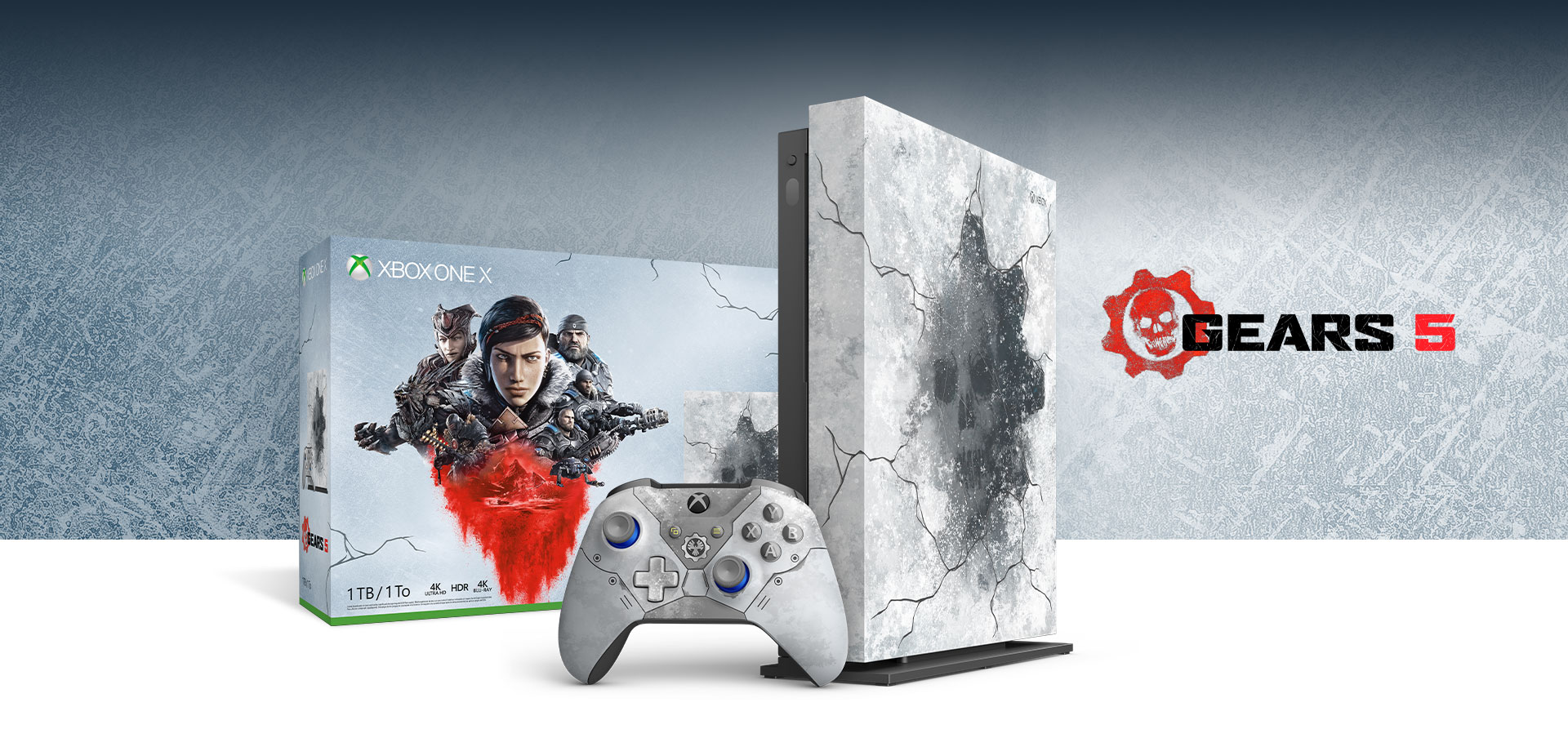 Представлено специальное издание игровой консоли Xbox One X для поклонников игры Gears of War