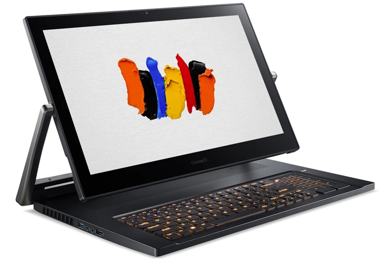 На выставке IFA 2019 представлен ноутбук Acer ConceptD 9 Pro с вращающимся экраном