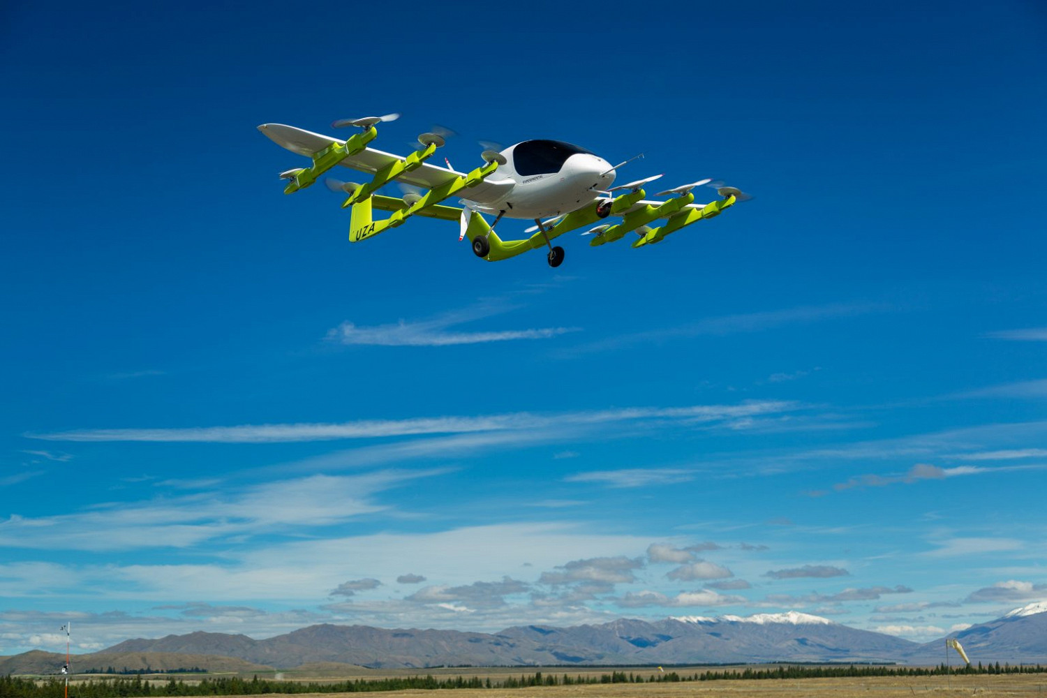 Компания Kitty Hawk провела испытания беспилотного летающего электротакси