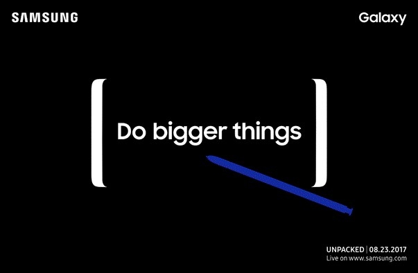 Смартфон Galaxy Note 8 от Samsung будет представлен 23 августа