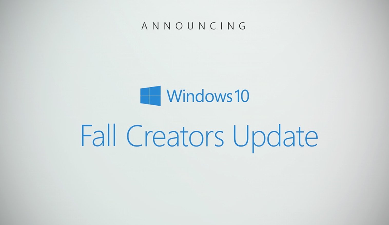 Обновление Windows 10 Fall Creators Update выйдет 17 октября