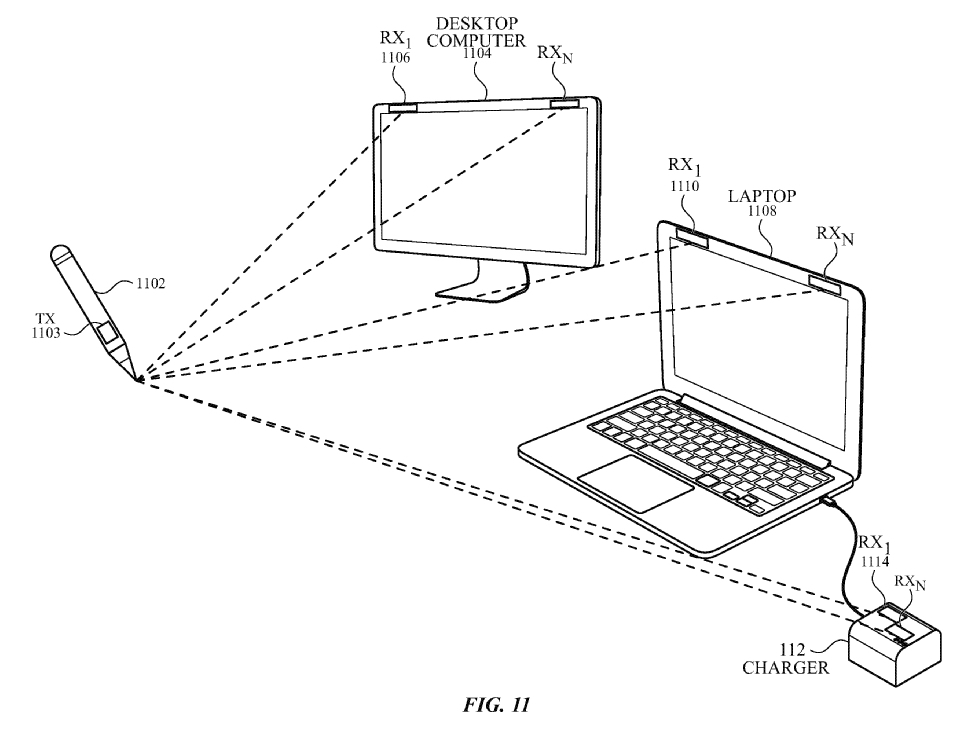 Apple оформила патент на стилус, который может рисовать в воздухе