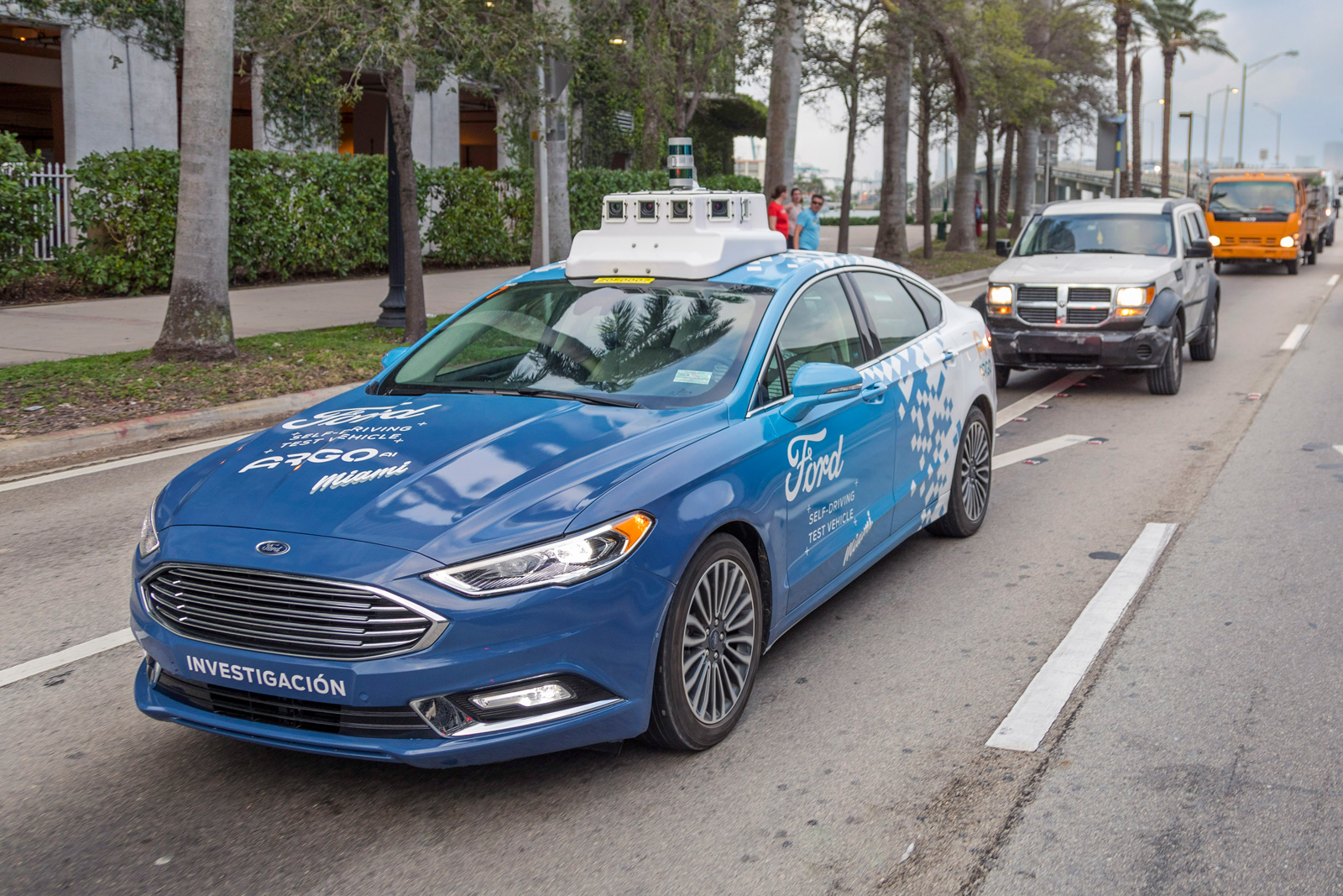 К 2021 году Ford планирует запустить собственный сервис, использующий беспилотные автомобили