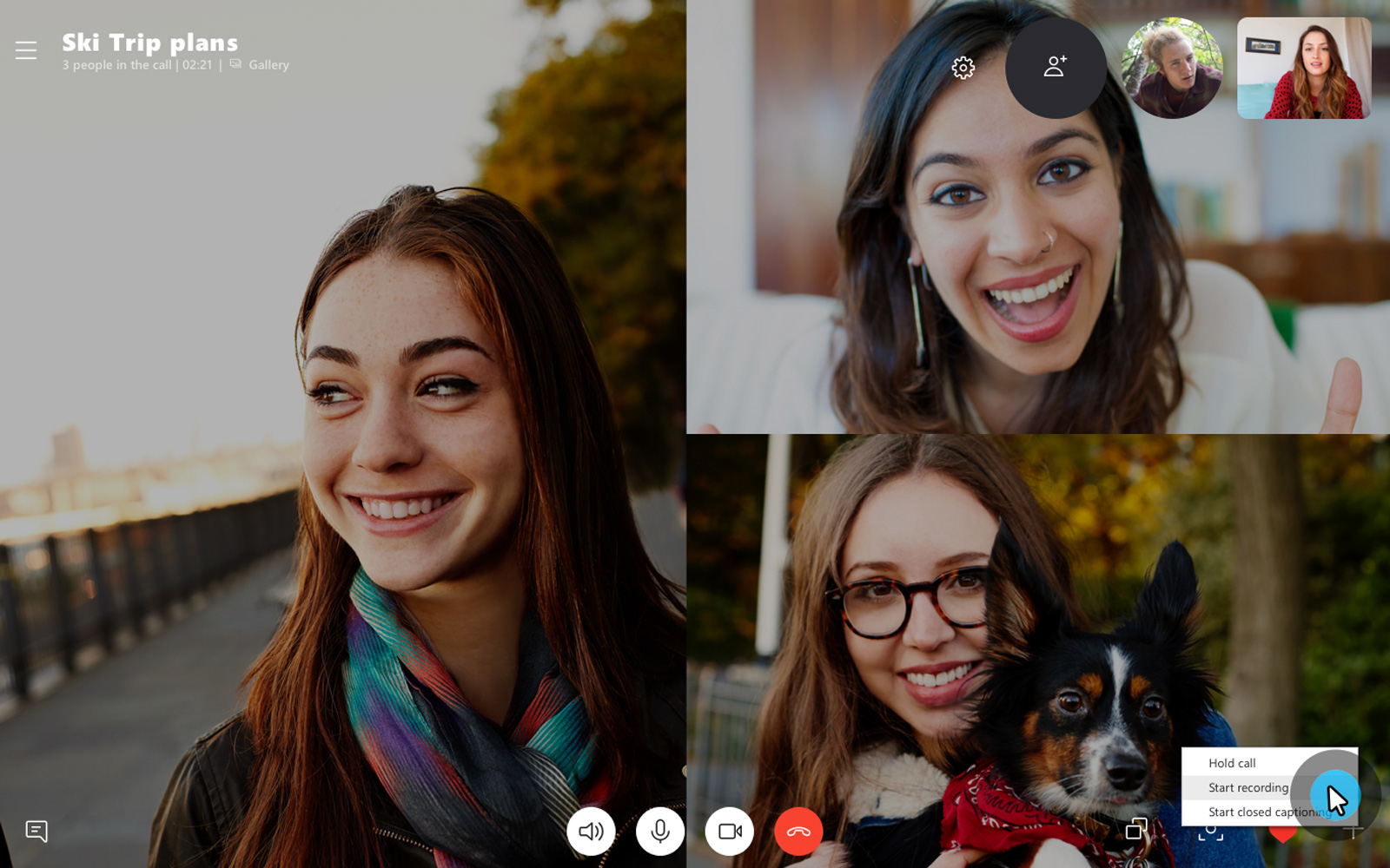 Skype, наконец, получил функцию записи видеозвонков