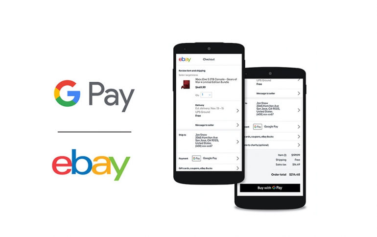 eBay добавляет Google Pay как способ оплаты