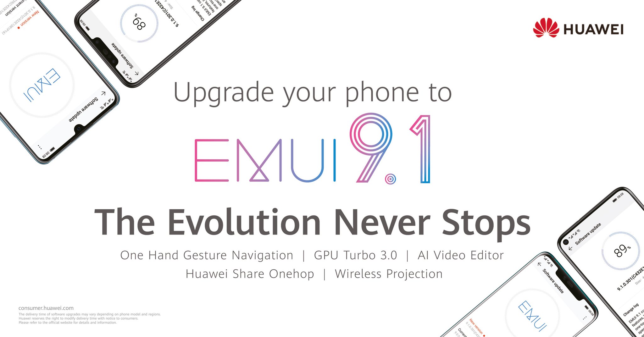 Смартфон Honor Note 10 получил обновление до EMUI 9.1