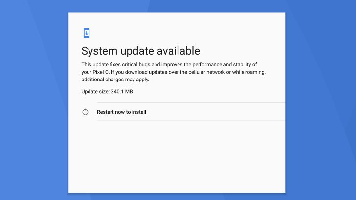 Начинается распространение обновления ОС до Android 7.1.2 для Nexus Player и Pixel C