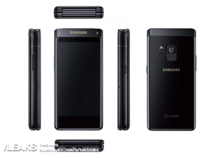 Появились первые фото раскладывающегося смартфона Samsung