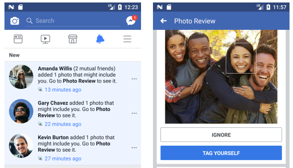Facebook добавлет в одноименную соцсеть функцию распознавания лиц на фото