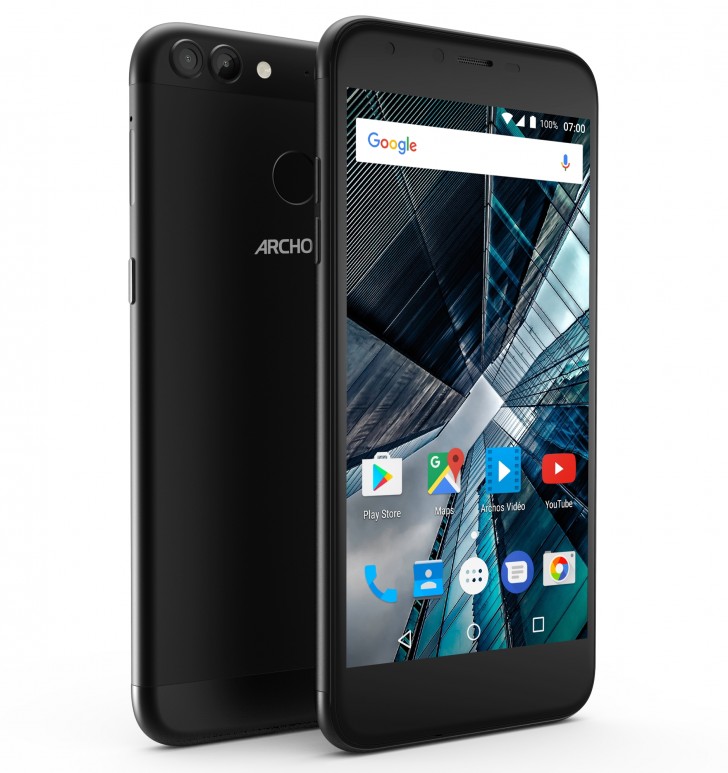 Archos представила два бюджетных смартфона 55 Graphite и 50 Graphite