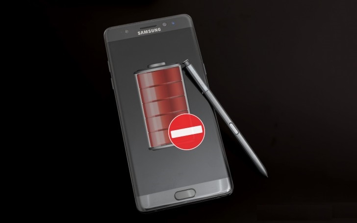 Samsung блокирует зарядку для оставшихся единиц Galaxy Note 7