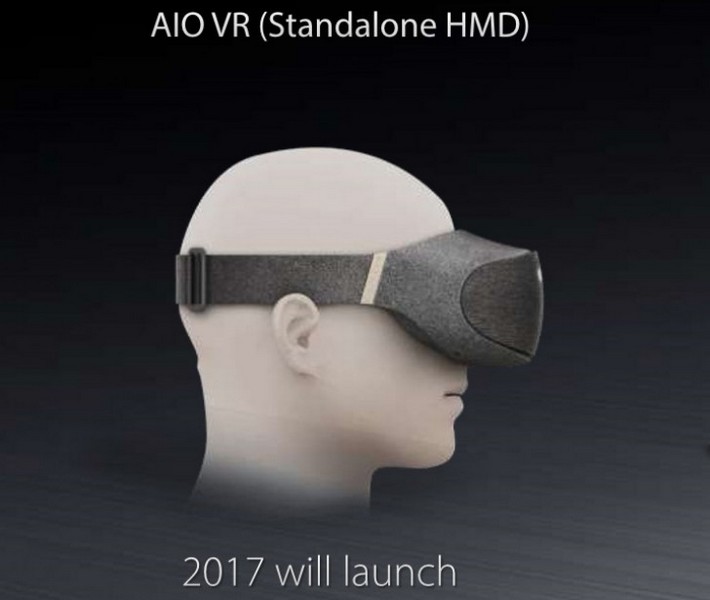 Компания Asus в этом году представит автономную гарнитуру VR