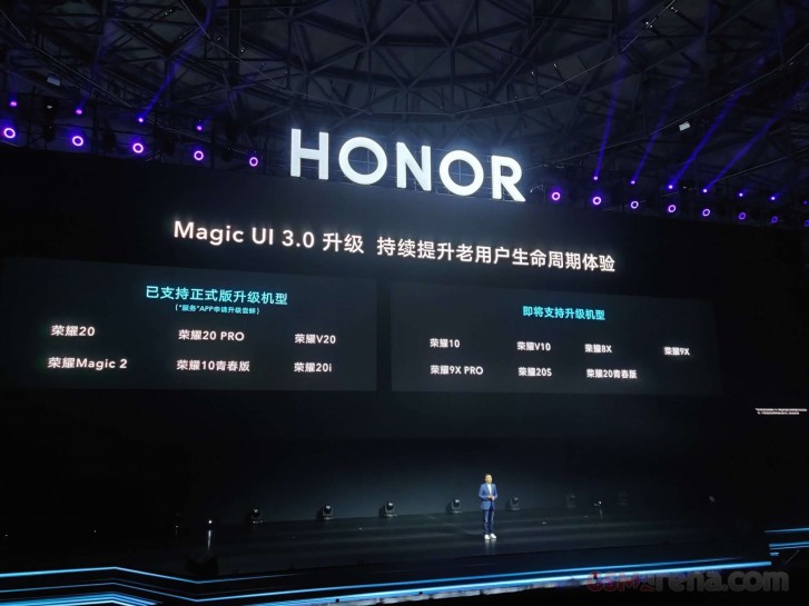 Honor опубликовала список смартфонов, которые получат обновление до Android 10 и Magic UI 3.0